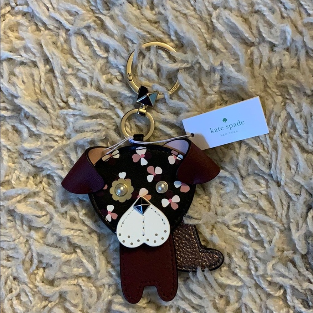 Kate Spade — Dog Keychain 🐶